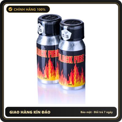 Popper Chính Hãng Tăng Cảm Xúc Cho Cuộc Yêu Inferno Black Fire Poppers Combo - Snapshop Chính Hãng