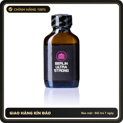 Popper Chính Hãng Tăng Cảm Xúc Cho Cuộc Yêu Berlin Ultra Strong Poppers 24ml - Snapshop Chính Hãng