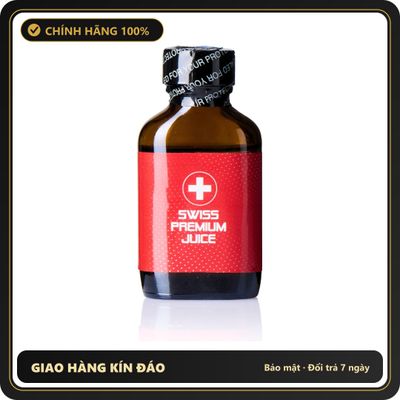 Popper Chính Hãng Tăng Cảm Xúc Cho Cuộc Yêu Swiss Premium Juice Poppers 24ml - Snapshop Chính Hãng