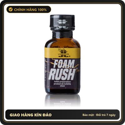 Popper Chính Hãng Tăng Cảm Xúc Cho Cuộc Yêu Popper FOAM RUSH 25ml Retro - Snapshop Chính Hãng