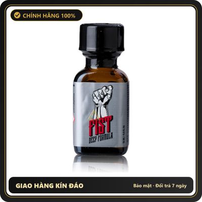 Popper Chính Hãng Tăng Cảm Xúc Cho Cuộc Yêu Fist Pentyl Deep Formula Poppers 24ml - Snapshop Chính Hãng