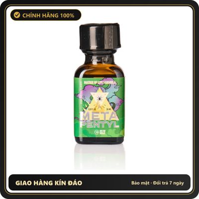 Tinh Dầu Hít Thư Giãn Dành Cho Người Lớn Meta Pentyl Poppers 24ml - Snapshop Chính Hãng