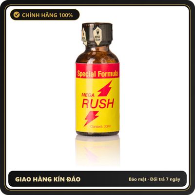 Popper Nhập Khẩu Giúp Thả Lỏng Và Dễ Chịu Feel the RUSH Poppers Combo 4 x 30ml - Snapshop Chính Hãng