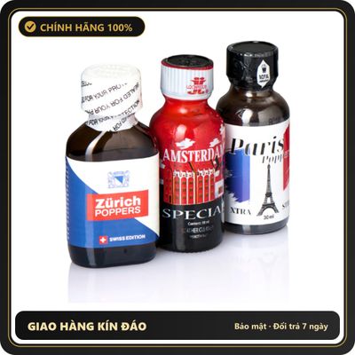 Popper Chính Hãng Tăng Cảm Xúc Cho Cuộc Yêu Kinky City Sex Poppers Combo - Snapshop Chính Hãng