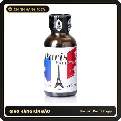 Popper Chính Hãng Tăng Cảm Xúc Cho Cuộc Yêu Paris Poppers XTRA STRONG 30ml - Snapshop Chính Hãng