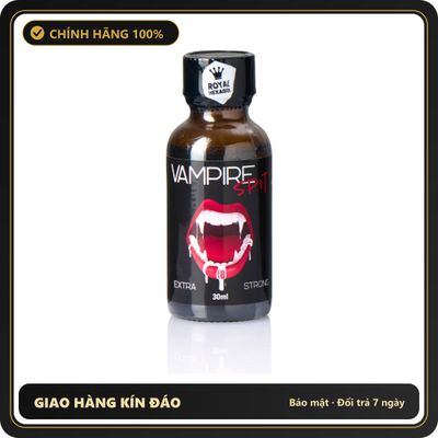 Popper Chính Hãng Tăng Cảm Xúc Cho Cuộc Yêu Vampire Spit Extra Strong Poppers 30ml - Snapshop Chính Hãng