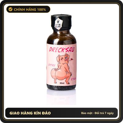 Popper Chính Hãng Tăng Cảm Xúc Cho Cuộc Yêu Drecksau Extra Stark Poppers 30ml - Snapshop Chính Hãng