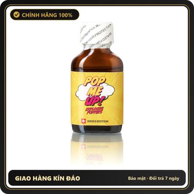Popper Chính Hãng Tăng Cảm Xúc Cho Cuộc Yêu POP ME UP Poppers 24ml - Snapshop Chính Hãng