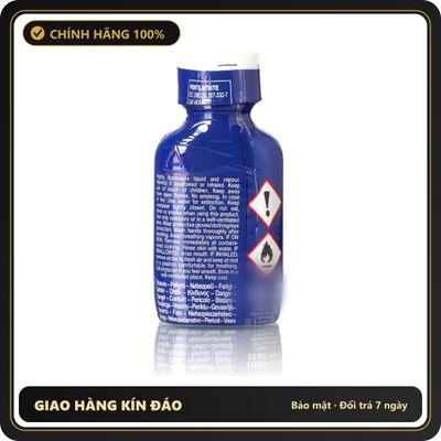 Tinh Dầu Hít Thư Giãn Dành Cho Người Lớn Blue Poppers 25ml - Snapshop Chính Hãng