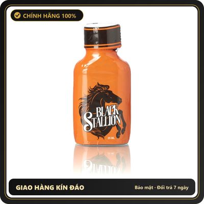 Popper Chính Hãng Tăng Cảm Xúc Cho Cuộc Yêu Black Stallion Poppers 25ml - Snapshop Chính Hãng