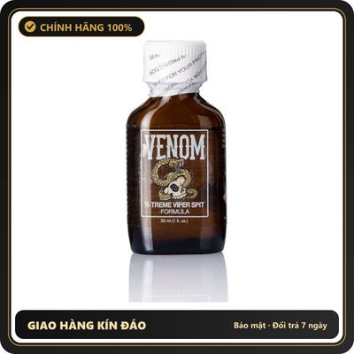 Popper Chính Hãng Tăng Cảm Xúc Cho Cuộc Yêu VENOM X-TREME VIPER SPIT Poppers 30ml - Snapshop Chính Hãng