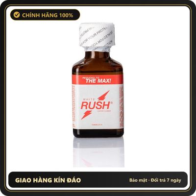 Popper Chính Hãng Tăng Cảm Xúc Cho Cuộc Yêu White Rush Poppers 25ml - Snapshop Chính Hãng