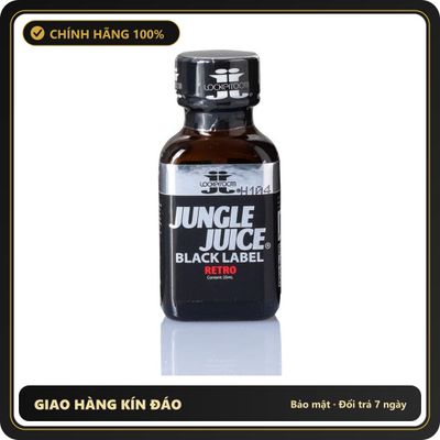 Popper Chính Hãng Tăng Cảm Xúc Cho Cuộc Yêu Jungle Juice Black Label Poppers 25ml - Snapshop Chính Hãng