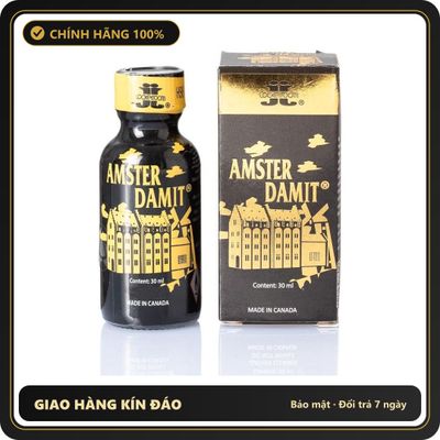 Popper Chính Hãng Tăng Cảm Xúc Cho Cuộc Yêu AMSTER DAMIT Poppers Boxed 30ml Poppers - Snapshop Chính Hãng
