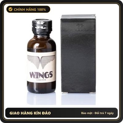 Popper Chính Hãng Tăng Cảm Xúc Cho Cuộc Yêu Wings Brown Poppers Limited Edition 30ml - Snapshop Chính Hãng
