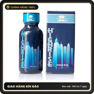 Popper Chính Hãng Tăng Cảm Xúc Cho Cuộc Yêu Highrise Poppers 30ml - Snapshop Chính Hãng