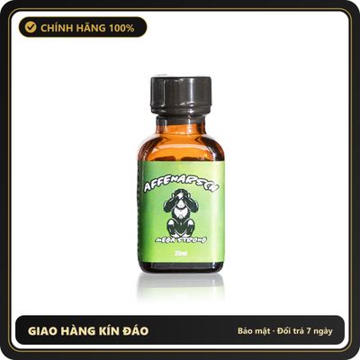 Tinh Dầu Hít Thư Giãn Dành Cho Người Lớn Discreet Poppers Combo Affenarsch Mega Strong 25ml and Keeper 25ml - Snapshop Chính Hãng