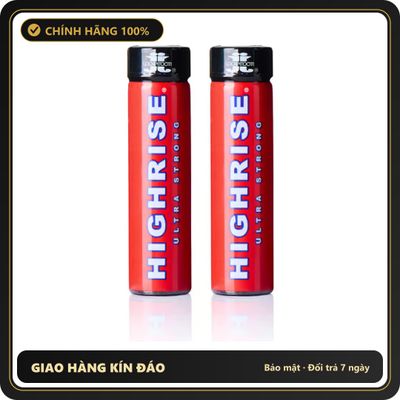 Popper Chính Hãng Tăng Cảm Xúc Cho Cuộc Yêu Highrise Ultra Strong Original Poppers Combo - Snapshop Chính Hãng