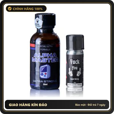 Popper Chính Hãng Tăng Cảm Xúc Cho Cuộc Yêu Dom Top Poppers Combo - Snapshop Chính Hãng