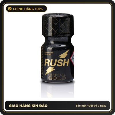Popper Chính Hãng Tăng Cảm Xúc Cho Cuộc Yêu Rush Imperial Gold Poppers 10ml - Snapshop Chính Hãng