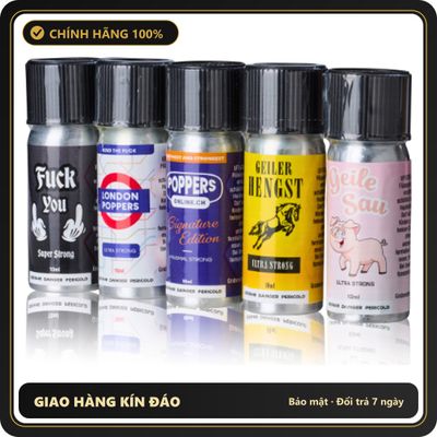 Popper Chính Hãng Tăng Cảm Xúc Cho Cuộc Yêu Travel Buddy Poppers Combo - Snapshop Chính Hãng