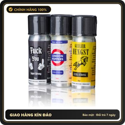 Popper Chính Hãng Tăng Cảm Xúc Cho Cuộc Yêu Pocket Poppers Combo - Snapshop Chính Hãng
