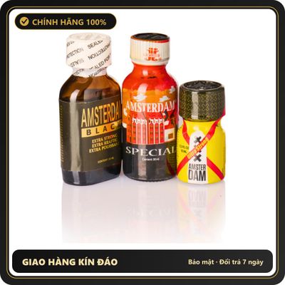 Popper Chính Hãng Tăng Cảm Xúc Cho Cuộc Yêu Amsterdam Play Party Poppers Combo - Snapshop Chính Hãng