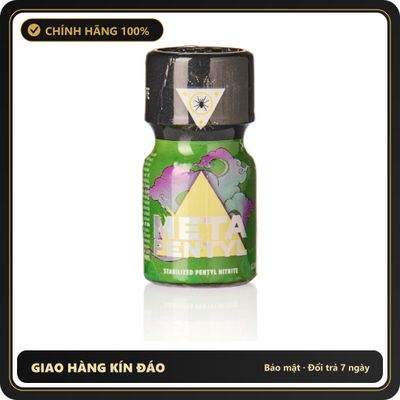 Popper Chính Hãng Tăng Cảm Xúc Cho Cuộc Yêu Meta Pentyl Poppers 10ml - Snapshop Chính Hãng