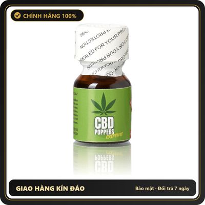 Popper Chính Hãng Tăng Cảm Xúc Cho Cuộc Yêu CBD Poppers Extreme 10ml - Snapshop Chính Hãng