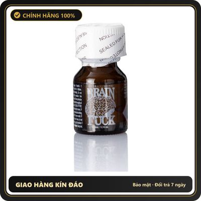 Popper Chính Hãng Tăng Cảm Xúc Cho Cuộc Yêu BRAIN FUCK Poppers 10ml - Snapshop Chính Hãng