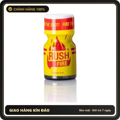 Popper Chính Hãng Tăng Cảm Xúc Cho Cuộc Yêu Rush Fire Poppers 10ml - Snapshop Chính Hãng