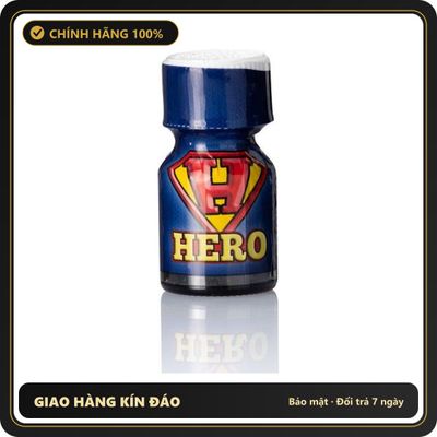 Popper Chính Hãng Tăng Cảm Xúc Cho Cuộc Yêu Hero Poppers 10ml - Snapshop Chính Hãng