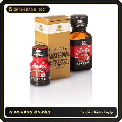 Tinh Dầu Hít Thư Giãn Dành Cho Người Lớn Popper Amsterdam Combo 3 bottles - Snapshop Chính Hãng