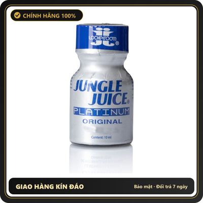 Popper Chính Hãng Tăng Cảm Xúc Cho Cuộc Yêu Jungle Juice Platinum 10ml Poppers - Snapshop Chính Hãng