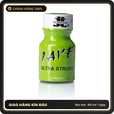 Popper Chính Hãng Tăng Cảm Xúc Cho Cuộc Yêu Popper Rave Ultra Strong 10ml - Snapshop Chính Hãng
