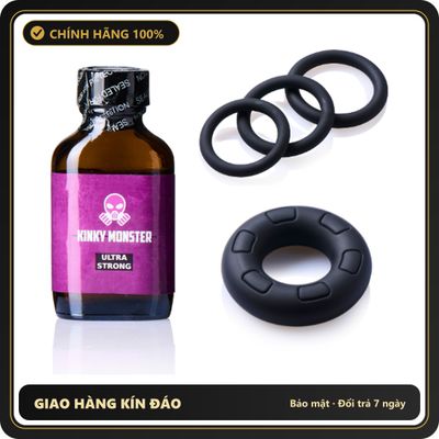 Popper Chính Hãng Tăng Cảm Xúc Cho Cuộc Yêu Popper Kinky Monster Dungeon Combo - Snapshop Chính Hãng