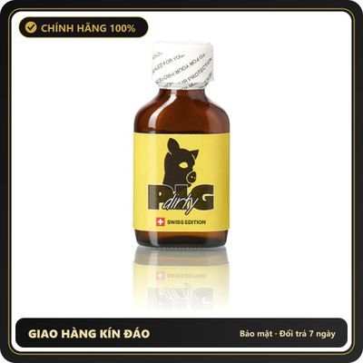 Tinh Dầu Hít Thư Giãn Dành Cho Người Lớn Dirty PIG Poppers 24ml incl. Paperback Hit Hold Release Vol. 2 – English edition - Snapshop Chính Hãng