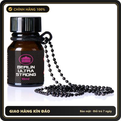 Popper Chính Hãng Tăng Cảm Xúc Cho Cuộc Yêu Poppers TO GO Kinky Berlin Combo with necklace - Snapshop Chính Hãng
