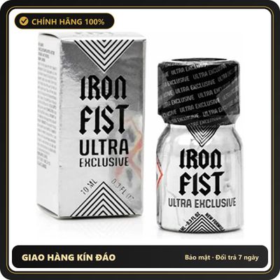 Popper Chính Hãng Tăng Cảm Xúc Cho Cuộc Yêu Popper Iron Fist Ultra Exclusive 10ml - Snapshop Chính Hãng
