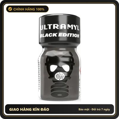 Popper Chính Hãng Tăng Cảm Xúc Cho Cuộc Yêu Popper Ultramyl Black 10ml - Snapshop Chính Hãng