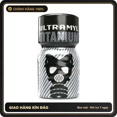 Popper Chính Hãng Tăng Cảm Xúc Cho Cuộc Yêu Popper Ultramyl Titanium 10ml - Snapshop Chính Hãng