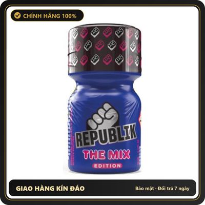 Popper Chính Hãng Tăng Cảm Xúc Cho Cuộc Yêu Popper Republik The Mix 10ml - Snapshop Chính Hãng