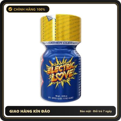 Popper Chính Hãng Tăng Cảm Xúc Cho Cuộc Yêu Popper Electric Love 10ml - Snapshop Chính Hãng