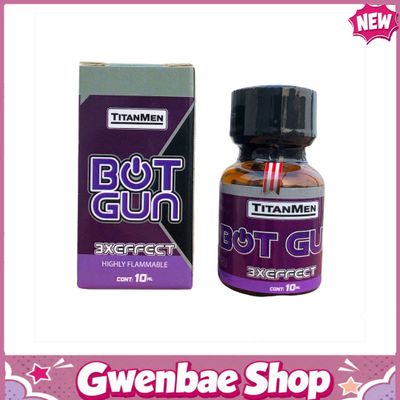 Chai Hít Tăng Khoái Cảm Kích Thích Bao Phê Popper Titanmen Bot Gun 10ml hương trái cây say đắm - Gwenshop Chính Hãng