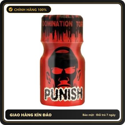 Popper Chính Hãng Tăng Cảm Xúc Cho Cuộc Yêu Popper Punish 10ml - Snapshop Chính Hãng
