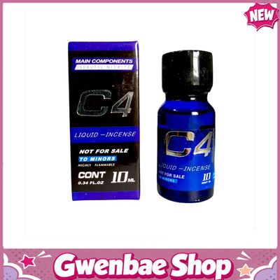 Chai Hít Cực Mạnh Lên Đỉnh Nhanh Popper C4 10ml mẫu mới phê kéo dài - Gwenshop Chính Hãng