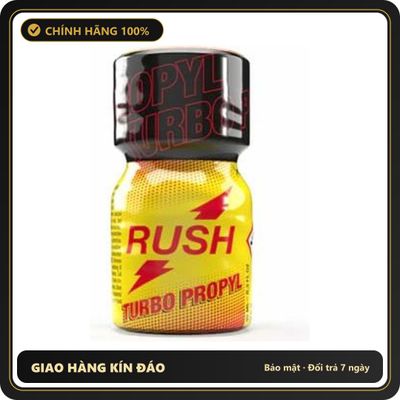 Popper Chính Hãng Tăng Cảm Xúc Cho Cuộc Yêu Popper Rush Turbo Propyl 10ml - Snapshop Chính Hãng
