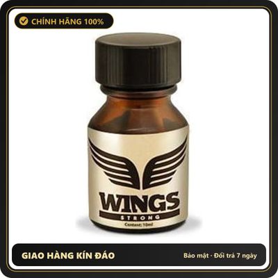 Popper Chính Hãng Tăng Cảm Xúc Cho Cuộc Yêu Popper Wings Brown Strong 10ml - Snapshop Chính Hãng