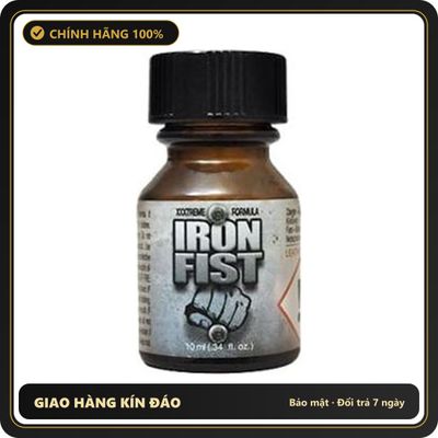 Popper Chính Hãng Tăng Cảm Xúc Cho Cuộc Yêu Popper IRON FIST XXXTREME 10ml - Snapshop Chính Hãng