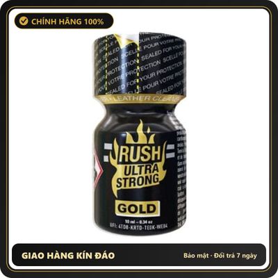 Popper Chính Hãng Tăng Cảm Xúc Cho Cuộc Yêu Popper Rush Ultra Strong Gold 10ml - Snapshop Chính Hãng